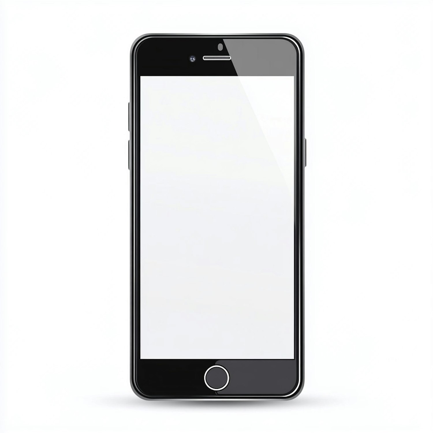 Smartphone de 6.7 pulgadas sobre fondo blanco